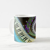 Musik 1 Tasse (Vorderseite Links)