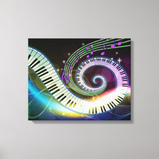 Musik 1 Wrapped Canvas Leinwanddruck