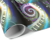 Musik-1A-Wrapping Paper Geschenkpapier (Rolleneckpunkt)