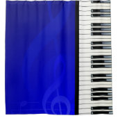 Musik 6 Duschvorhang (Vorderseite)