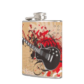 Musik 9 Wrap Flask Flachmann (Links)