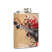 Musik 9 Wrap Flask Flachmann (Rechts)