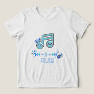 Musik abspielen Tri-Blend shirt