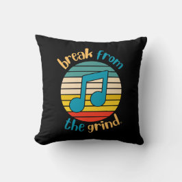 Musik Achte Note BFTG Pillow Kissen