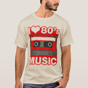 Musik Achtzigerjahre der Liebe I T-Shirt
