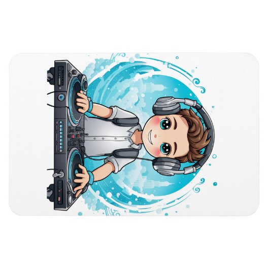 Musik Anzünden von Leidenschaft Magnet (Horizontal)