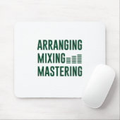 Musik-Arting-Mixing-Mastering Mousepad (Mit Mouse)