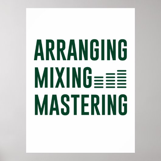 Musik-Arting-Mixing-Mastering Poster (Vorne)