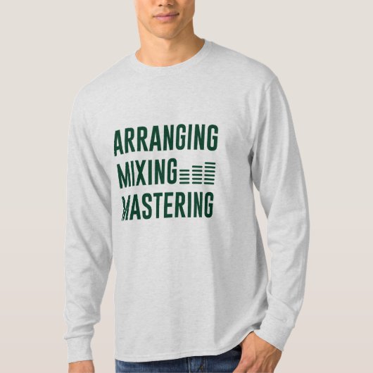 Musik-Arting-Mixing-Mastering T-Shirt (Vorderseite)