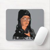 Musik auf der Maus-Pad Mousepad (Mit Mouse)
