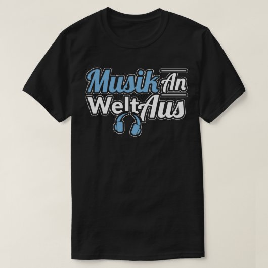 Musik aus aller Welt T-Shirt (Design vorne)