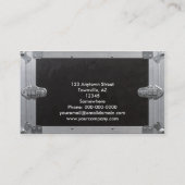 Musik-Ausrüstungsverleih Visitenkarte (Rückseite)