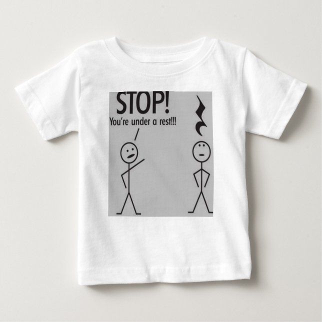 Musik Baby T-shirt (Vorderseite)