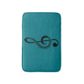 Musik Badematte (Vorderseite Vertikal)