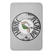 Musik Badematte (Vorderseite Vertikal)