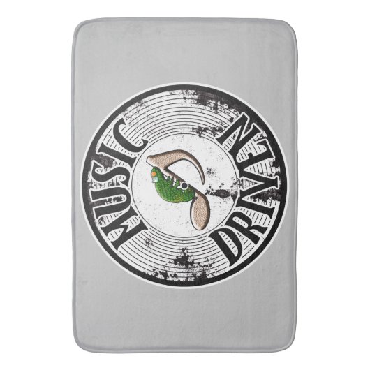 Musik Badematte (Vorderseite Vertikal)