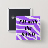 Musik-Band Button (Vorne & Hinten)
