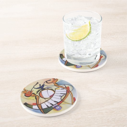 Musik-Band Getränkeuntersetzer (Seite)