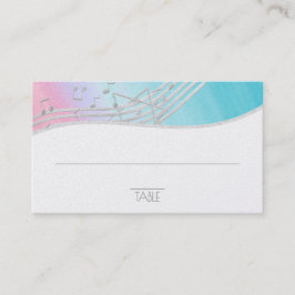 Musik Bar Mitzvah Sitzkarte Platzkarte