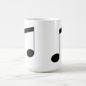 Musik-Beam-Note, Kaffeetasse (Mittel)