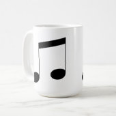 Musik-Beam-Note, Kaffeetasse (Vorderseite Links)