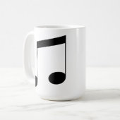 Musik-Beam-Note, Kaffeetasse (Vorderseite Links)