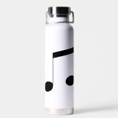 Musik-Beam-Note, Trinkflasche (Rückseite)