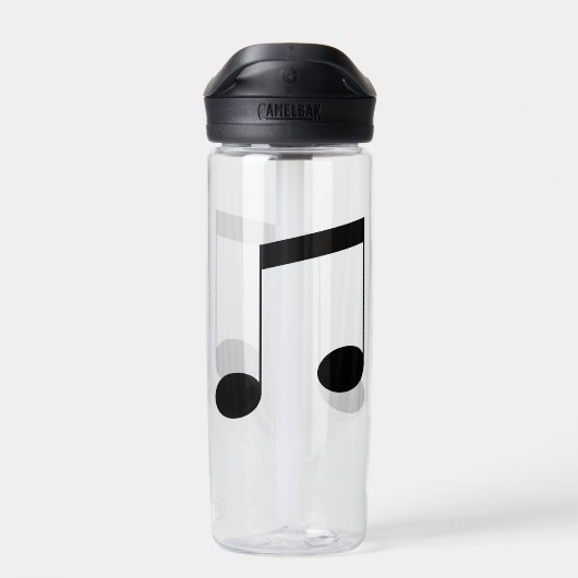 Musik-Beam-Note, Trinkflasche (Rückseite)