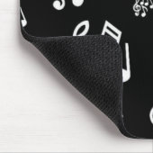 Musik befestigt Mousepad (Ecke)