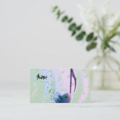 Musik-berufliche Belichtung Visitenkarte (Stehend Vorderseite)