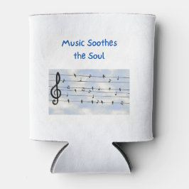 Musik Beruhigt das Soul auf einem Dosenkühler