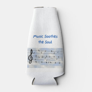 Musik Beruhigt das Soul auf einem Flaschenkühler