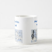 Musik beruhigt das Soul Kaffeetasse (Mittel)