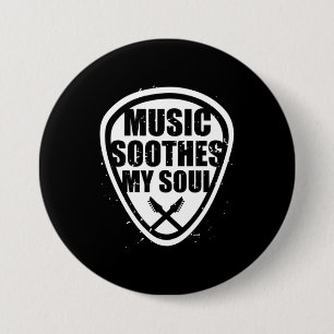 Musik beruhigt mein Soul Button