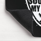Musik beruhigt mein Soul Mousepad (Ecke)
