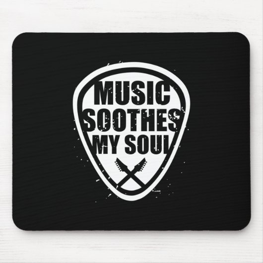 Musik beruhigt mein Soul Mousepad (Vorne)