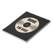 Musik bewegt den Sieg Notizblock (Rotiert)