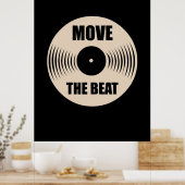 Musik bewegt den Sieg Poster (Küche)