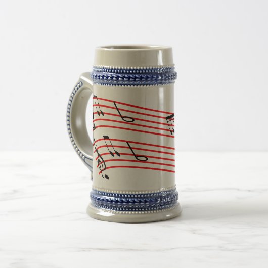 Musik  bierglas (Vorderseite Links)