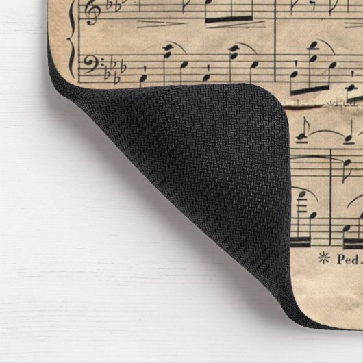 Musik-Blatt Mousepad (Ecke)