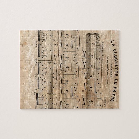 Musik-Blatt Puzzle (Horizontal)