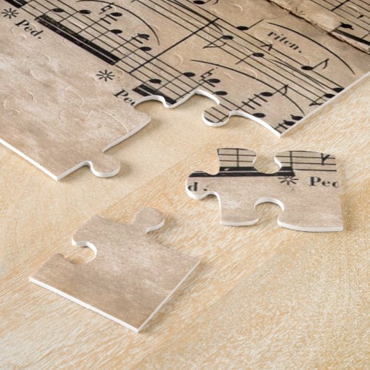 Musik-Blatt Puzzle (Seite)