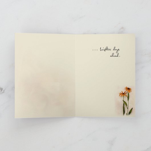 Musik-Blume werden gut Karte (Innenseite)