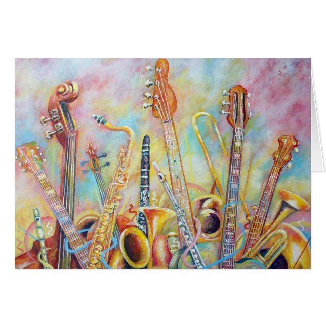 Musik-Blumenstrauß (Vorderseite (Horizontal))