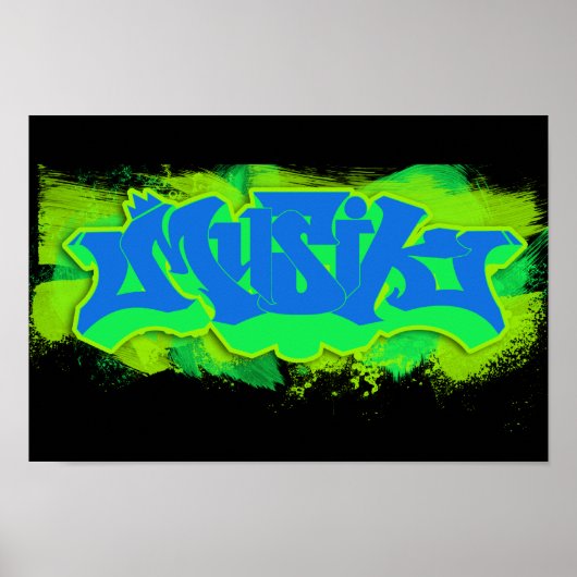 Musik Bright 1 Poster (Vorne)