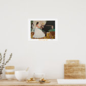 Musik bringt Licht Poster (Küche)