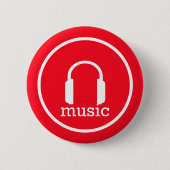 Musik Button (Vorderseite)