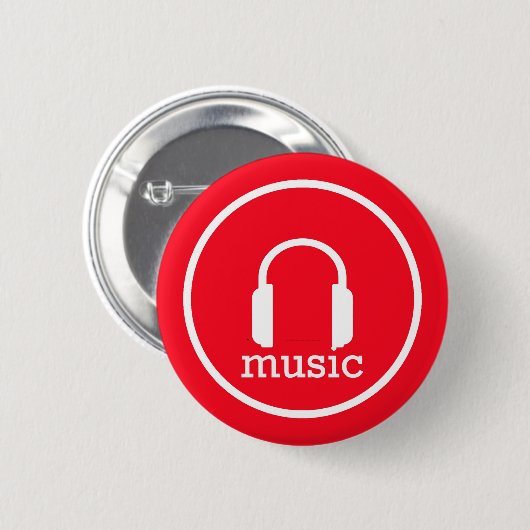 Musik Button (Vorne & Hinten)
