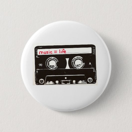 Musik Button (Vorderseite)