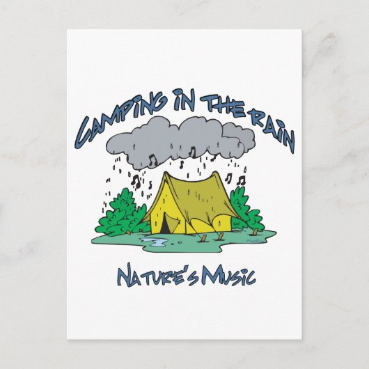 Musik CAMP-Natures Postkarte (Vorderseite)
